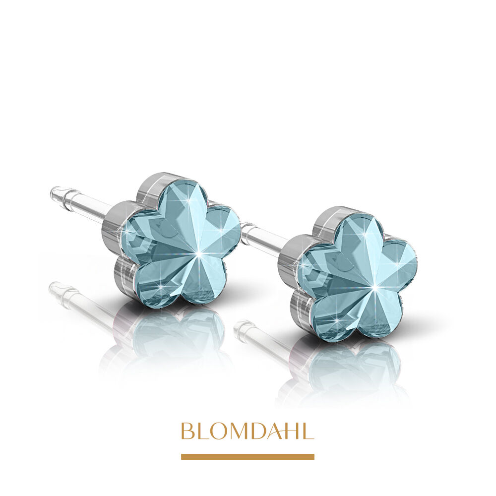 Flower Aquamarine 6mm SFJ