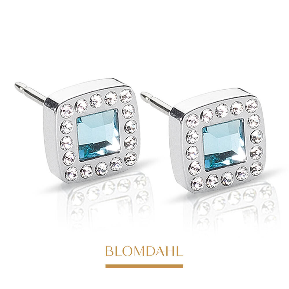 Brilliance Cushion Crystal/Aquamarine 8 mm SFJ